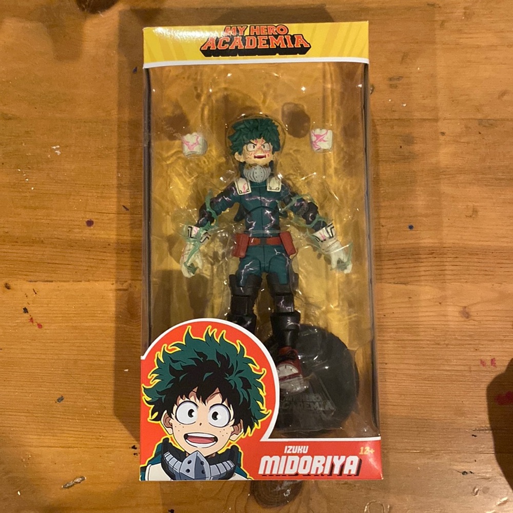 McFarlane Toys My Hero Academia 7" Izuku Midoriya Deku Full Cowling